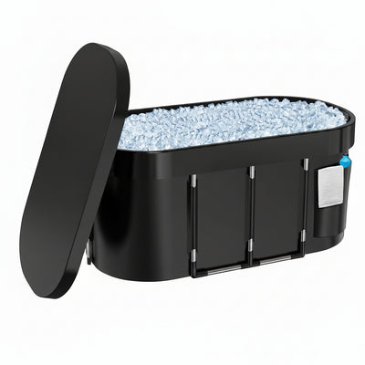 Icy Plunge XXL Oval Cold Plunge Tub – 140+ Gallon Ice Bath