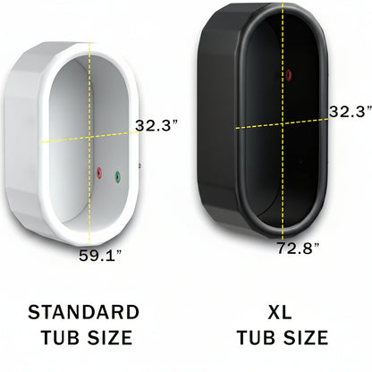 XL Inflatable Cold Plunge Tub – 150 Gallon, Chiller Compatible — product view 4