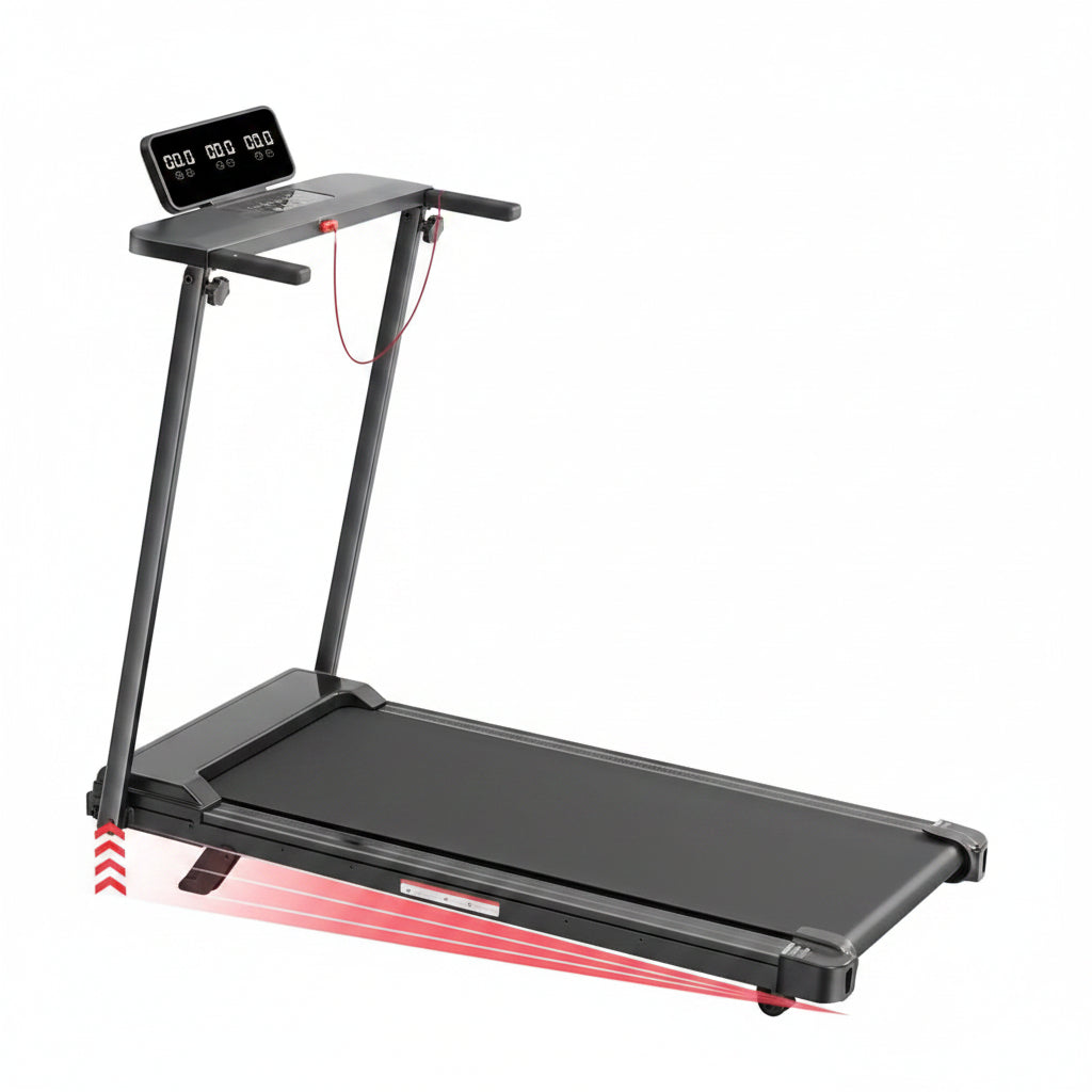 Portable Mini Treadmill with Handle Bar & Incline – 3.5HP, 400 LB