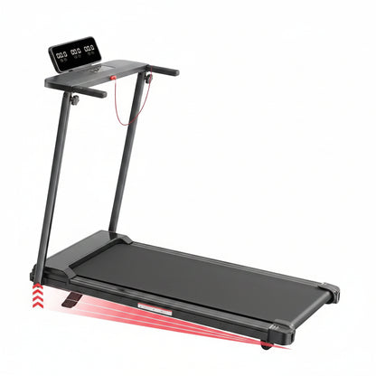 Portable Mini Treadmill with Handle Bar & Incline – 3.5HP, 400 LB