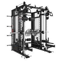 Bodyfit Relentless Trainer Smith Machine with Cable Systems