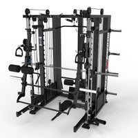 Bodyfit Relentless Trainer Smith Machine with Cable Systems — product view 2