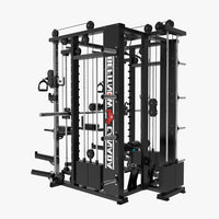 Bodyfit Relentless Trainer Smith Machine with Cable Systems — product view 7