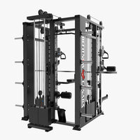 Bodyfit Relentless Trainer Smith Machine with Cable Systems — product view 9